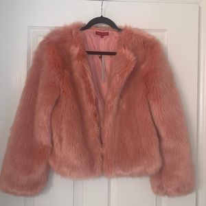 n:Philanthropy Faux Fur jacket - NWT size M
